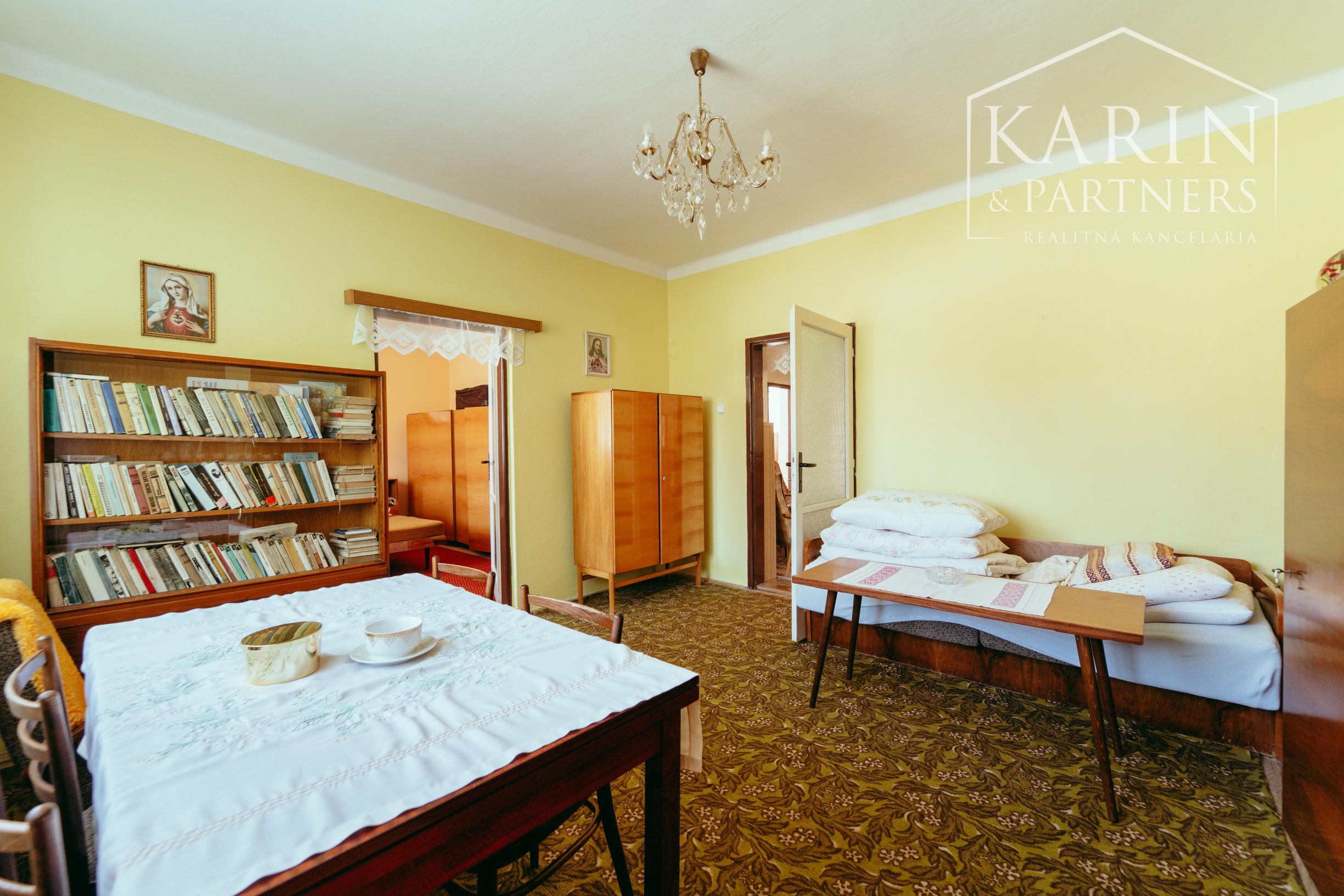 POCTIVÝ 3i TEHLOVÝ DOM V TOP PÔVODNOM STAVE, POZEMOK 1129m²