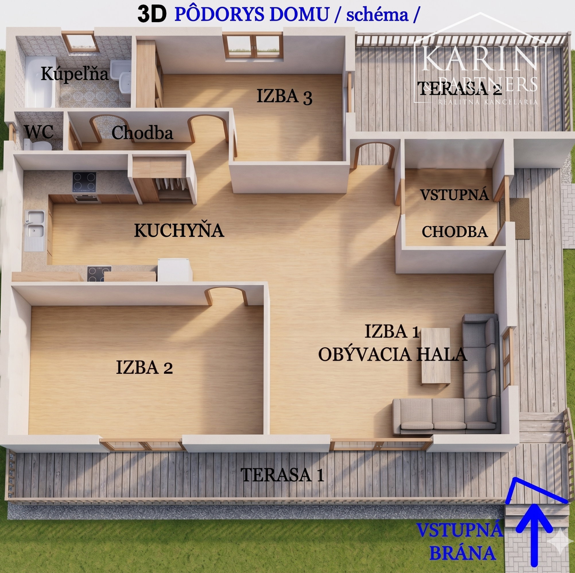 KOMERČNÝ OBJEKT na podnikanie, obchod, štúdio, kancelárie a pod.