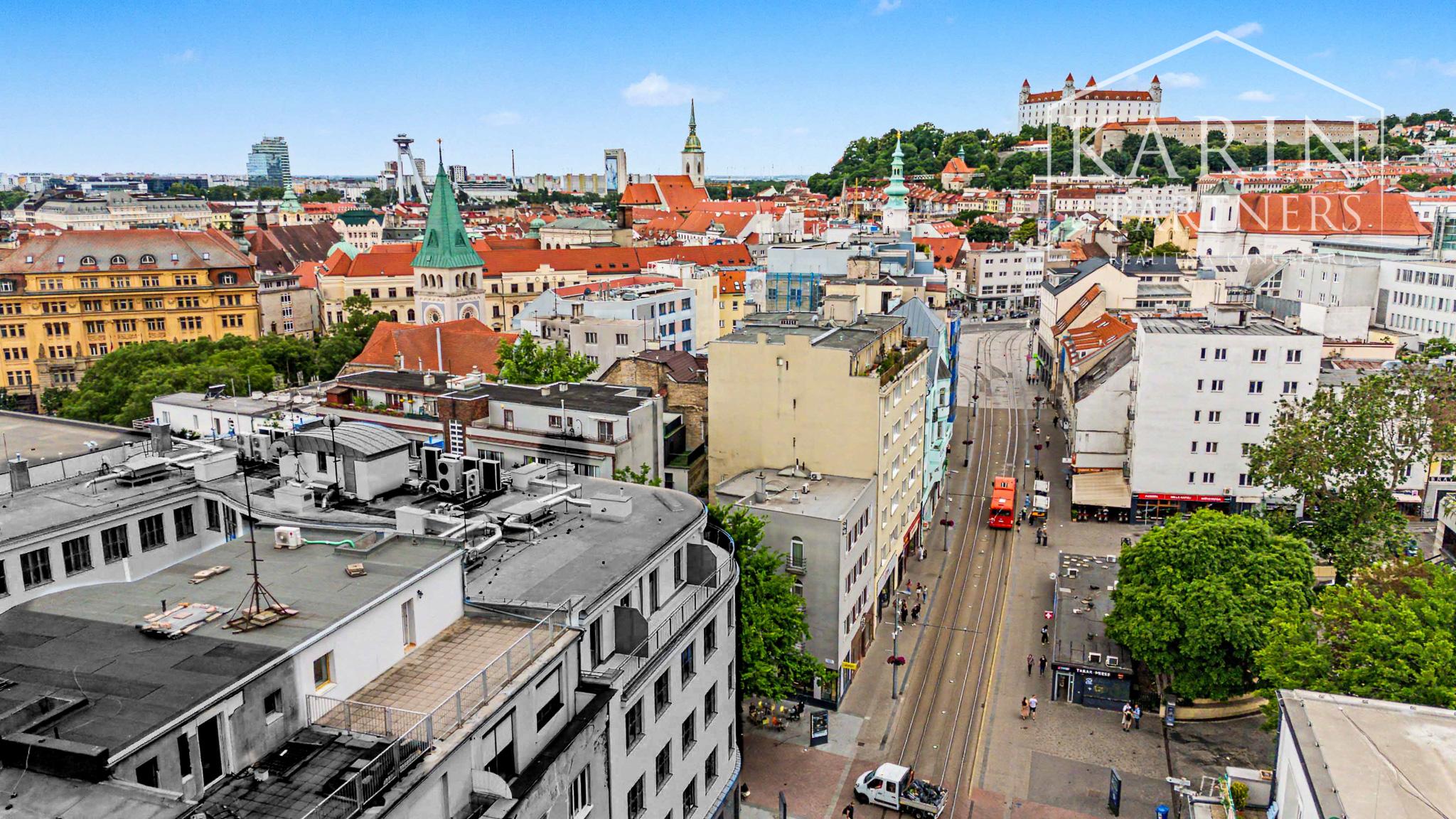 UNIKÁTNY 1I BYT S TERASOU 45,5 m² V CENTRE STARÉHO MESTA
