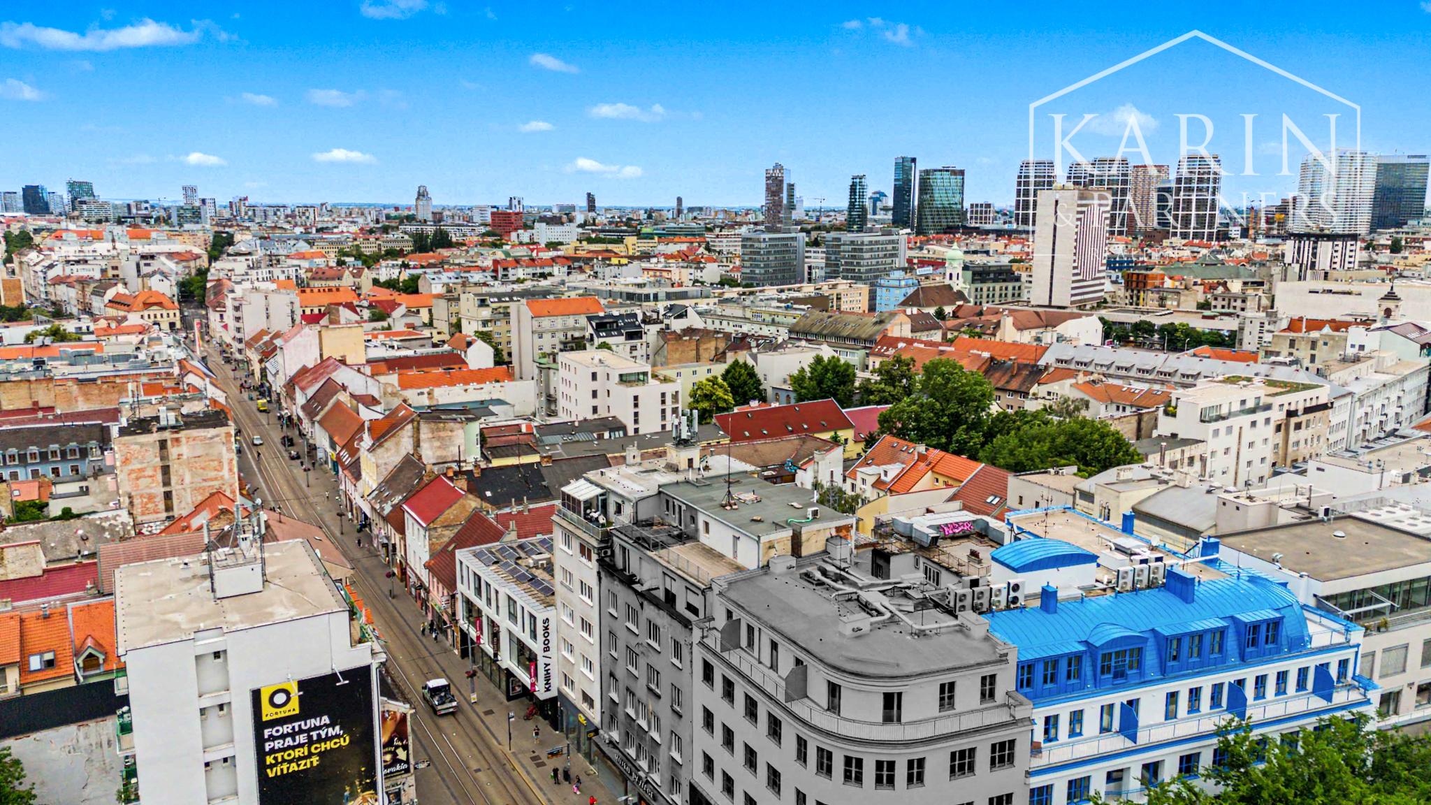 UNIKÁTNY 1I BYT S TERASOU 45,5 m² V CENTRE STARÉHO MESTA