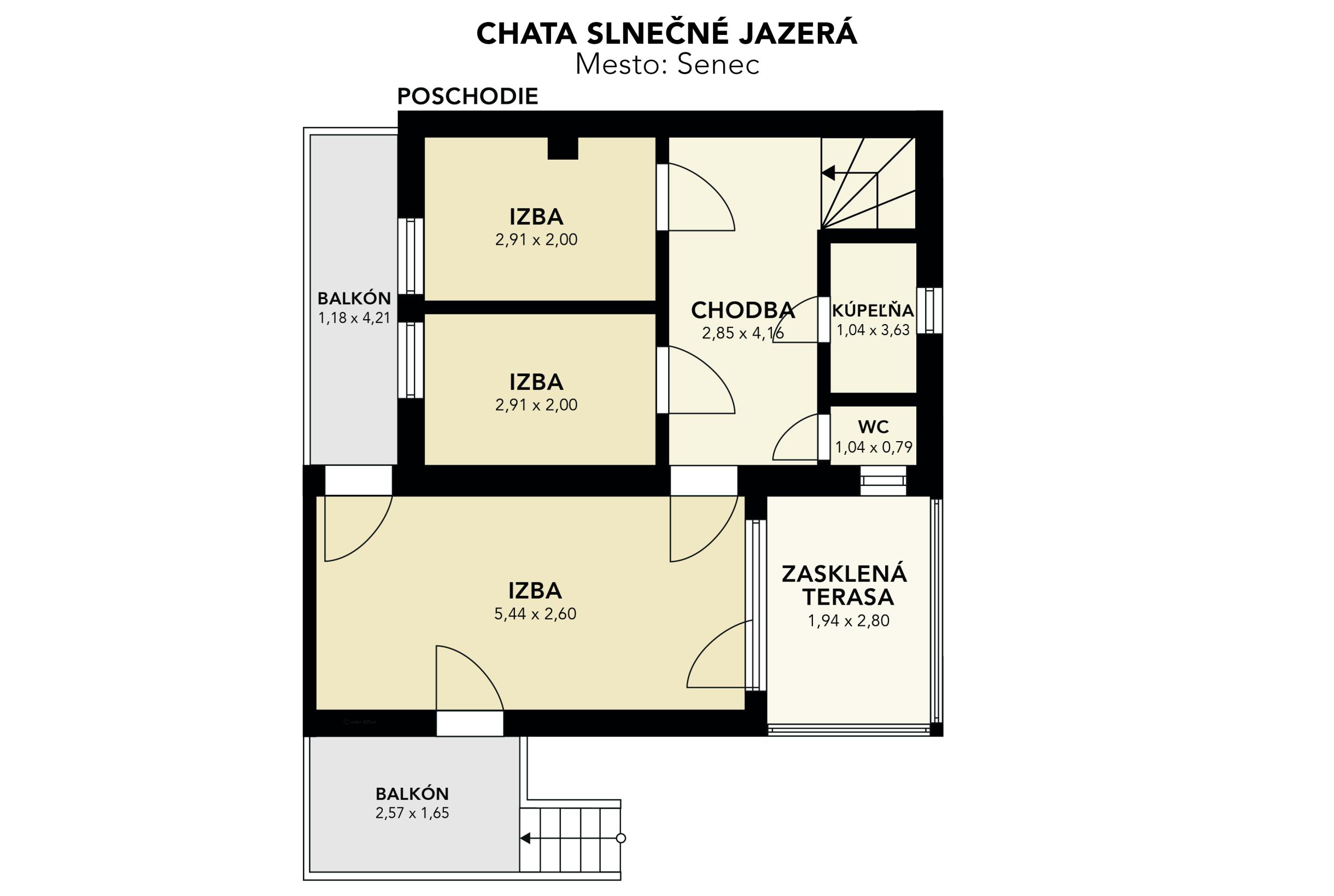 Dovolenka každý deň | Chata na Slnečných jazerách