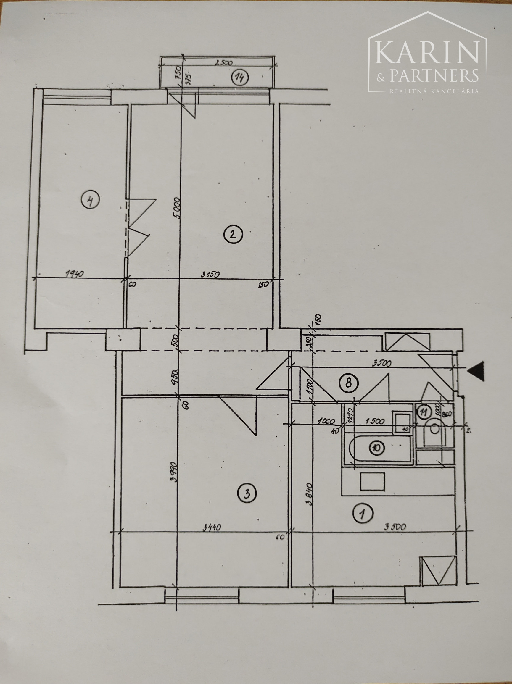 Prenájom rekonštr. 3 izb. byt 65m2 s balkónom 2m2 na Tokajíckej ul., BA II. Ružinov.