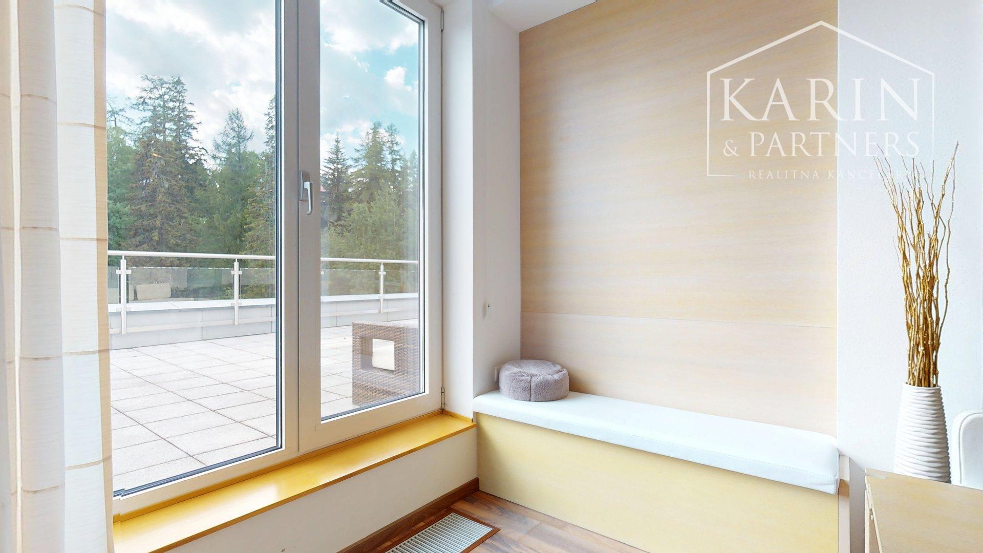 Na predaj 3-izb.apartmán, s veľkou terasou, Štrbské Pleso