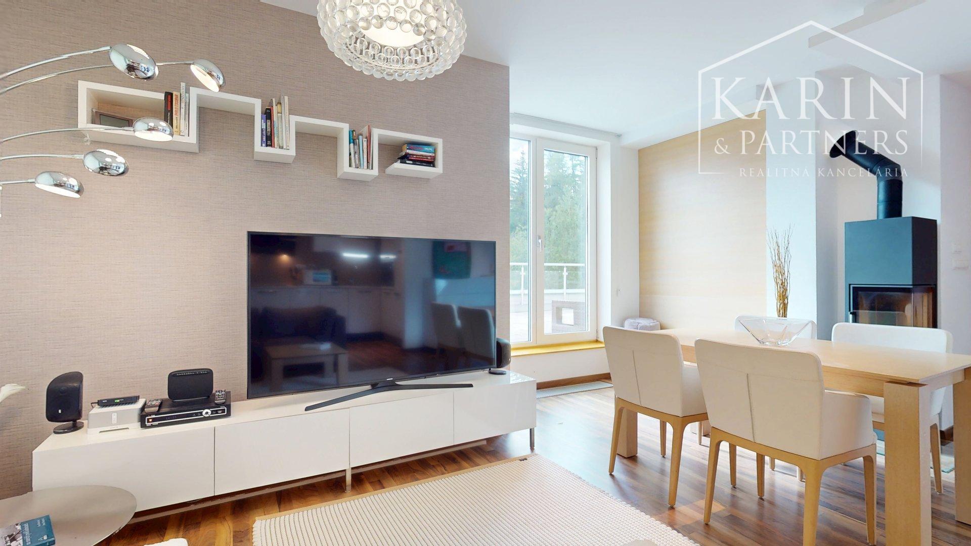 Na predaj 3-izb.apartmán, s veľkou terasou, Štrbské Pleso