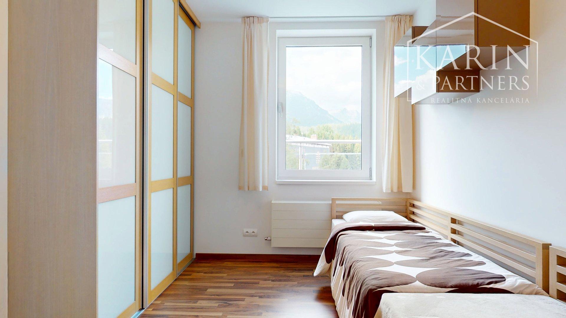 Na predaj 3-izb.apartmán, s veľkou terasou, Štrbské Pleso