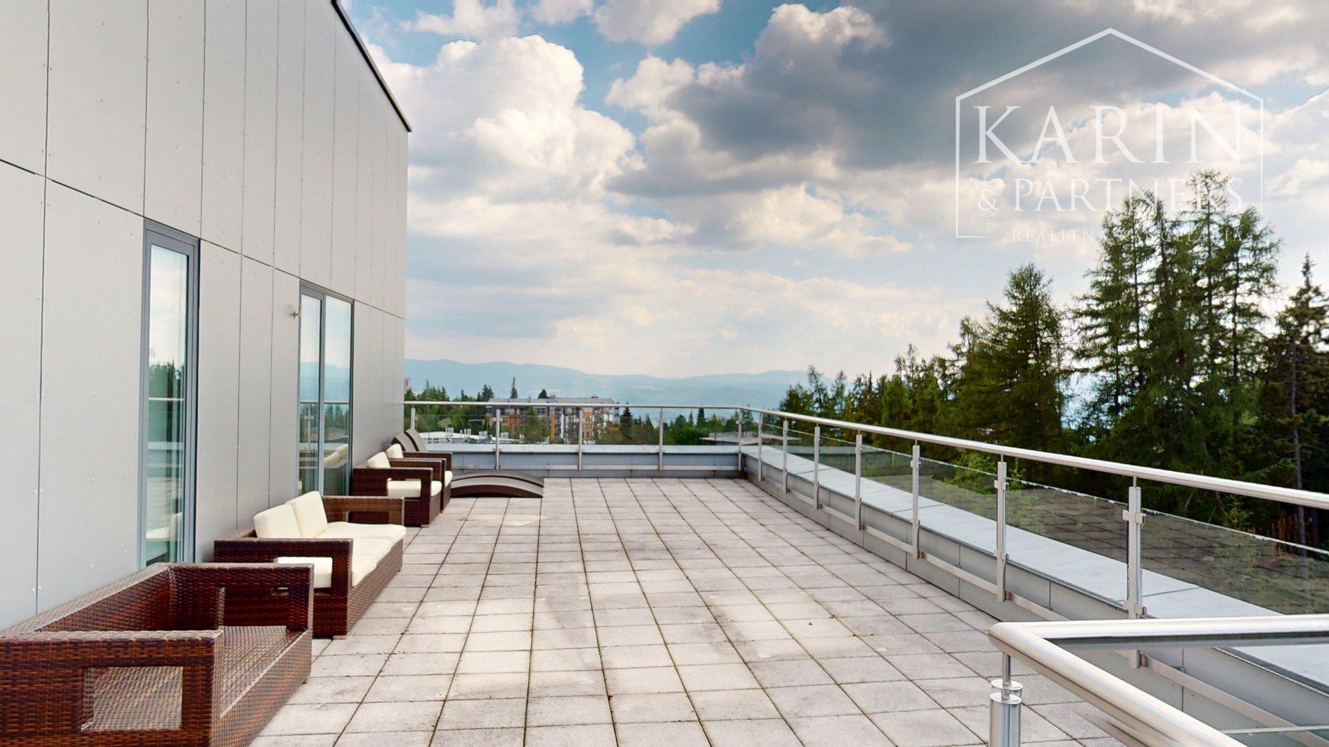 Na predaj 3-izb.apartmán, s veľkou terasou, Štrbské Pleso