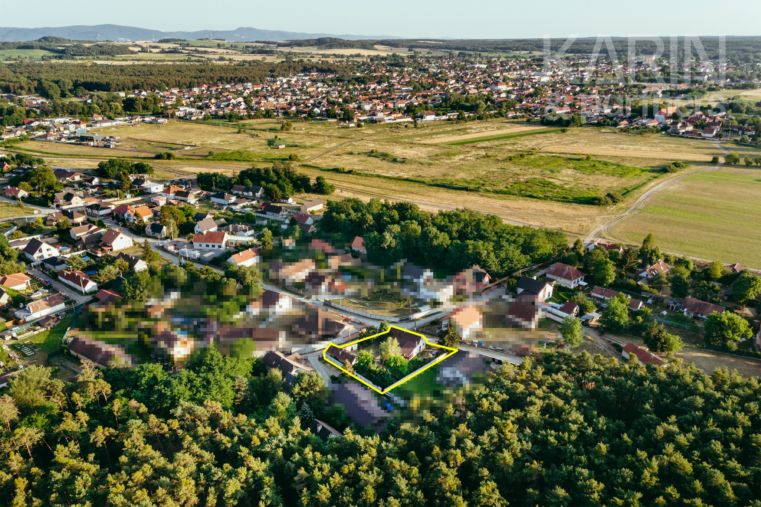 5i rodinný dom/chalupa pri borovicovom lese v obci Borský Mikuláš