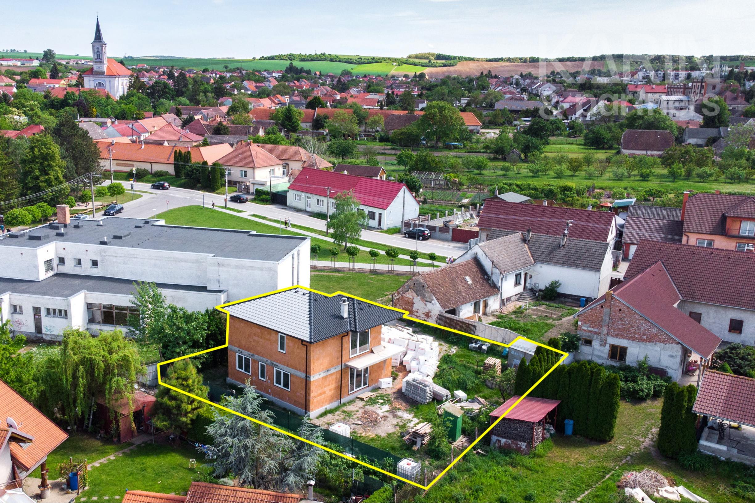 Na predaj novostavba 4 izbového rodinného domu v Gbeloch, okr. Skalica
