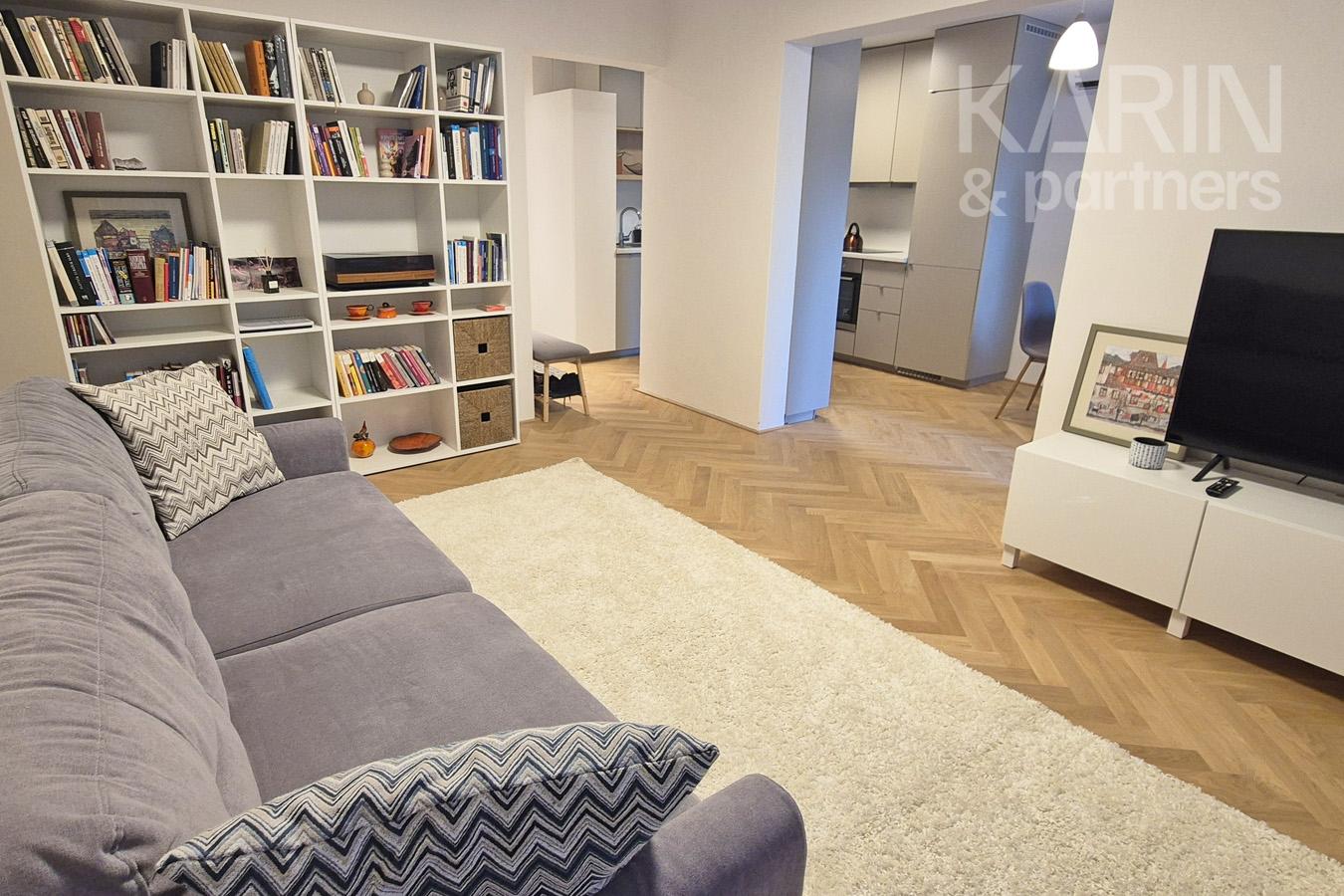 3-izbový zrekonštruovaný byt pri parku,  69 m2, v Modre.