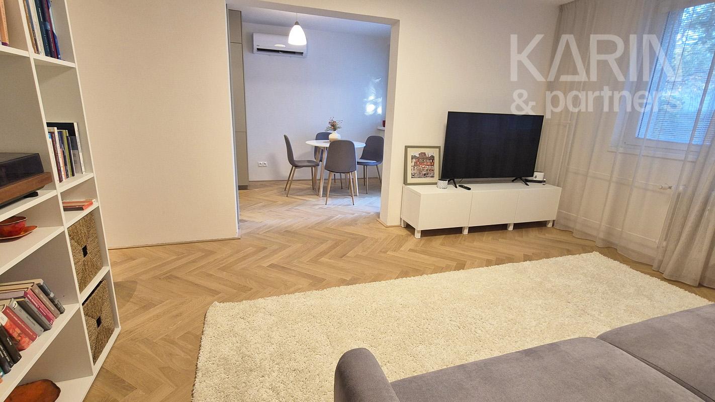 3-izbový zrekonštruovaný byt pri parku,  69 m2, v Modre.