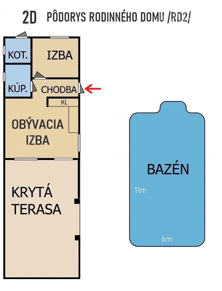 EXKLUZÍVNE: Hacienda - RD 4i+2i dvojgeneračný, Bazén, Vnútorný bazén, Krytá párty terasa