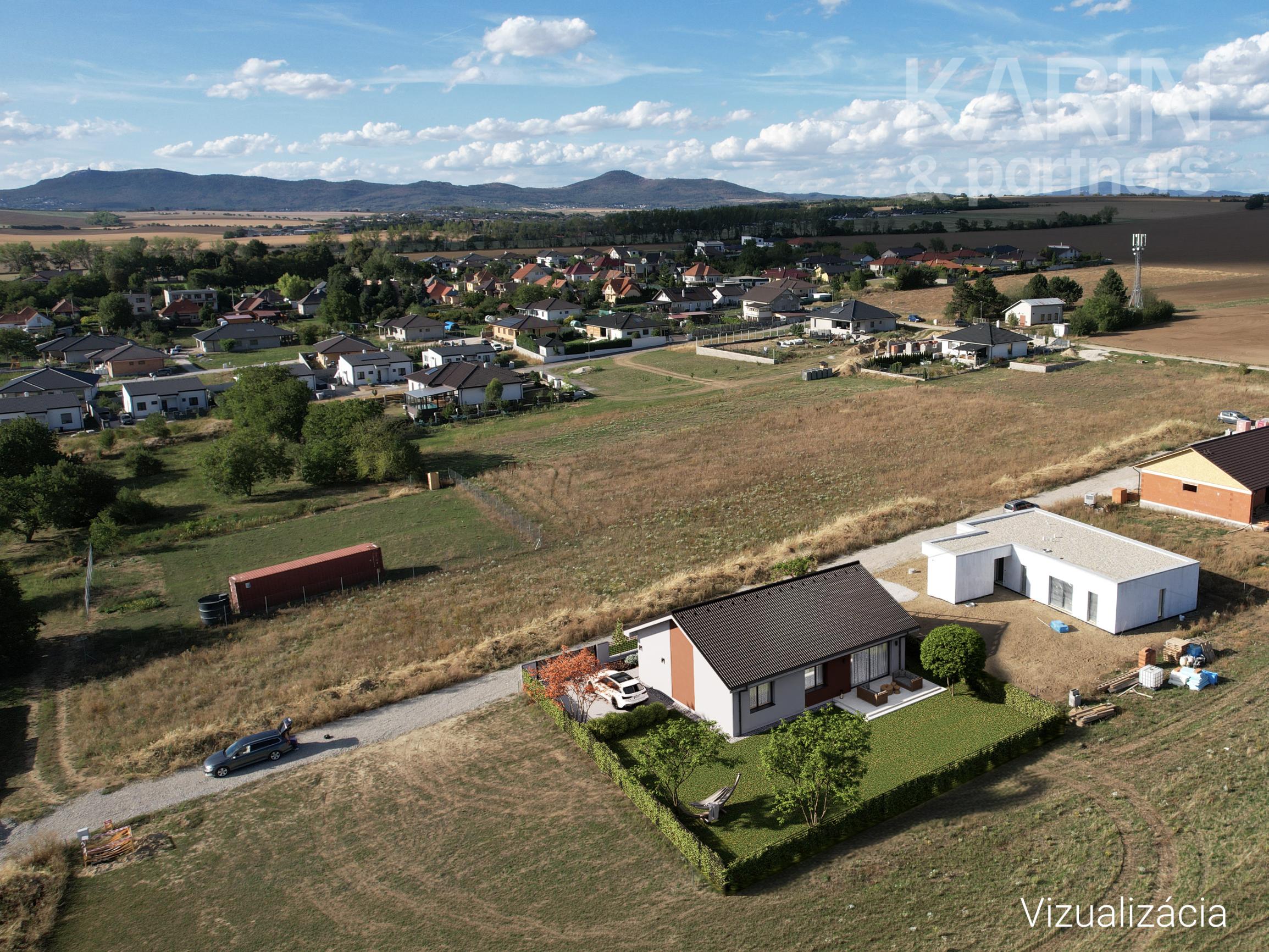4-izbový tehlový bungalov v obci Golianovo