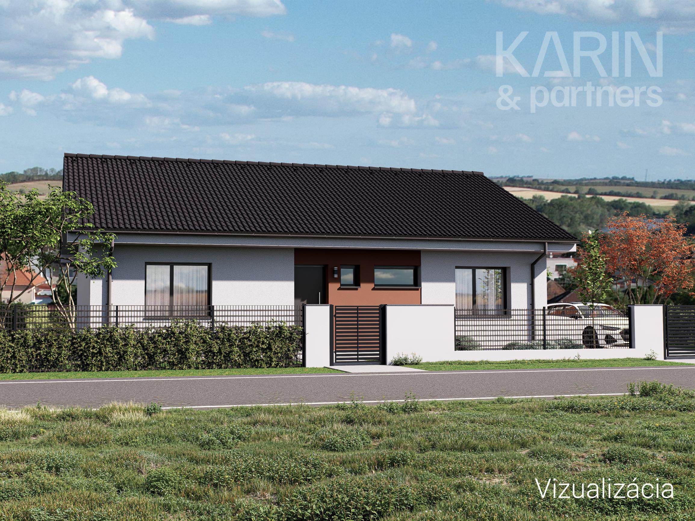 4-izbový tehlový bungalov v obci Golianovo