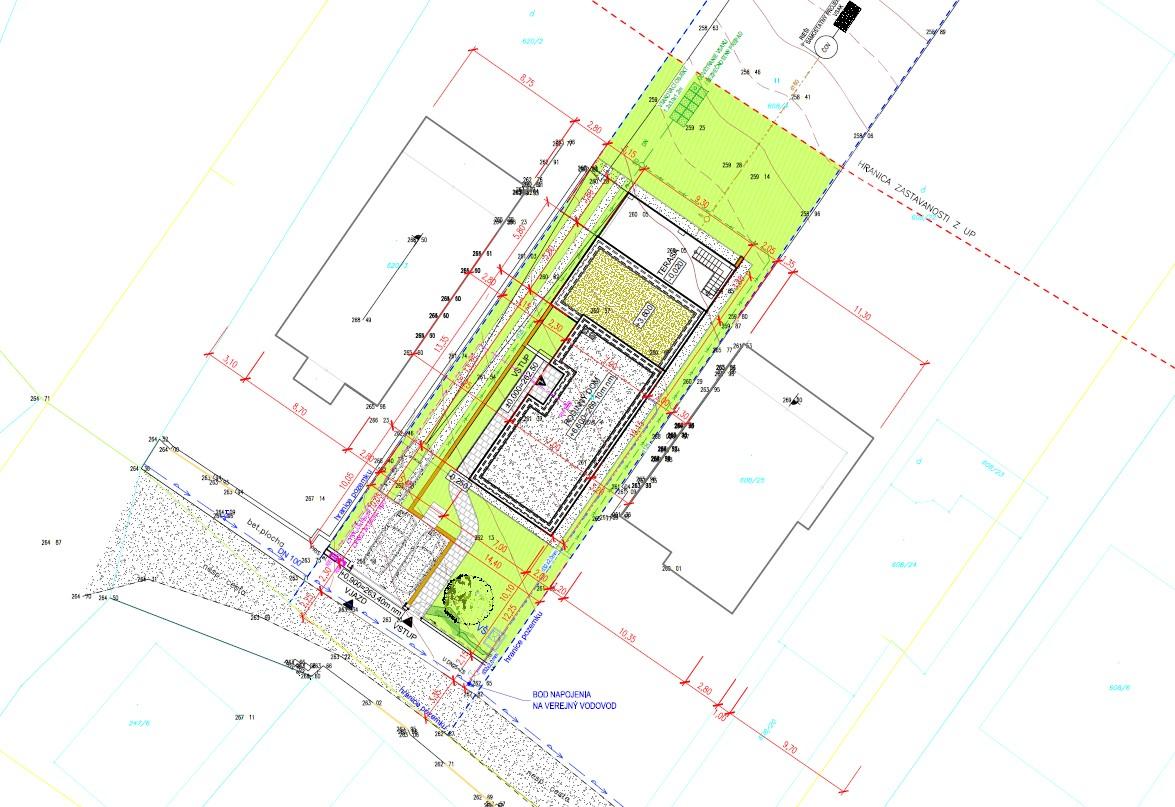 Stavebný pozemok s rozlohou 1758 m² v obci Lošonec.