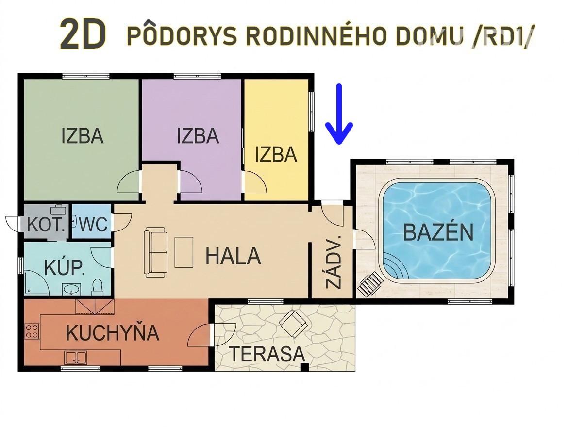 Exkluzívne Iba u Nás: Rodinná rezidencia v štýle haciendy: 2 samostatné domy, bazény, okrasná záhrada a dokonalé súkromie | Semerovo