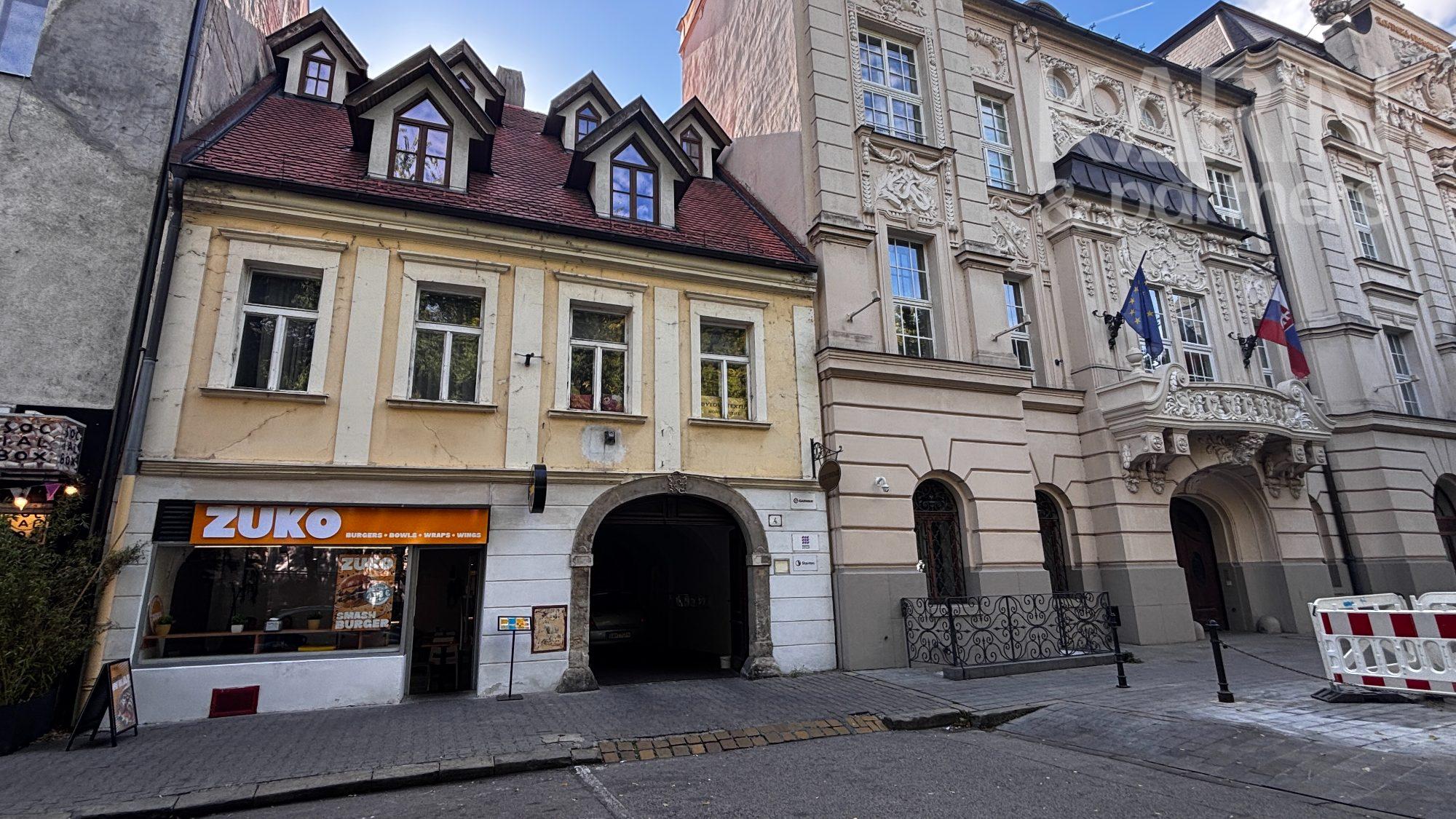 Prenájom 2-izbového bytu v Bratislave - Starom Meste na Palackého ul.